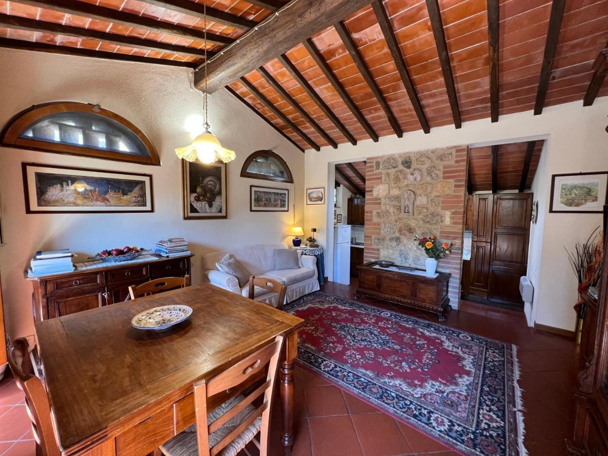 הוילה Monteriggioni Castello מראה חיצוני תמונה