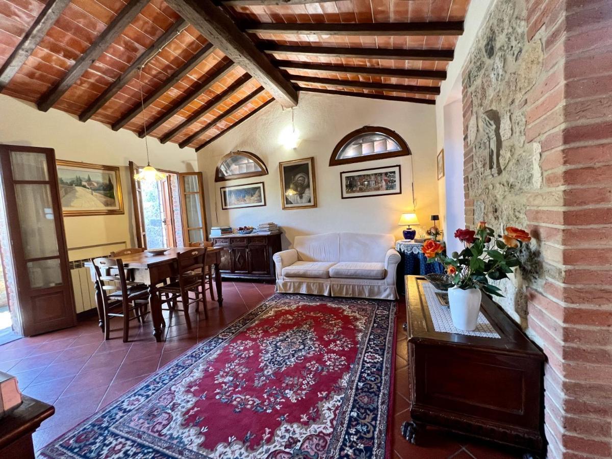 הוילה Monteriggioni Castello מראה חיצוני תמונה