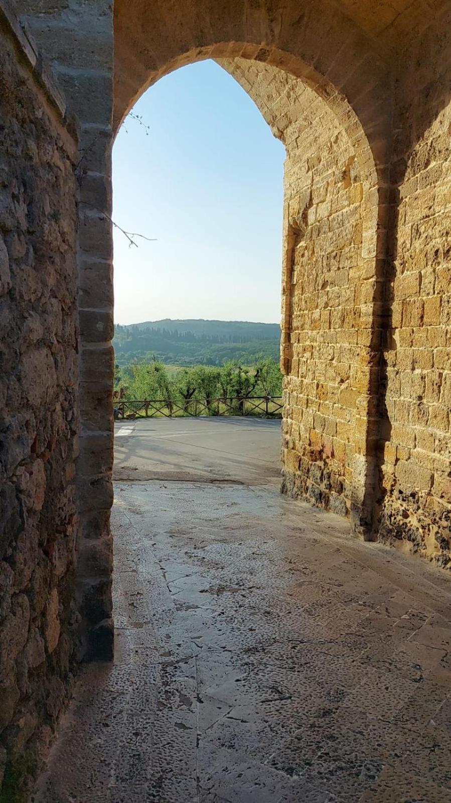 הוילה Monteriggioni Castello מראה חיצוני תמונה
